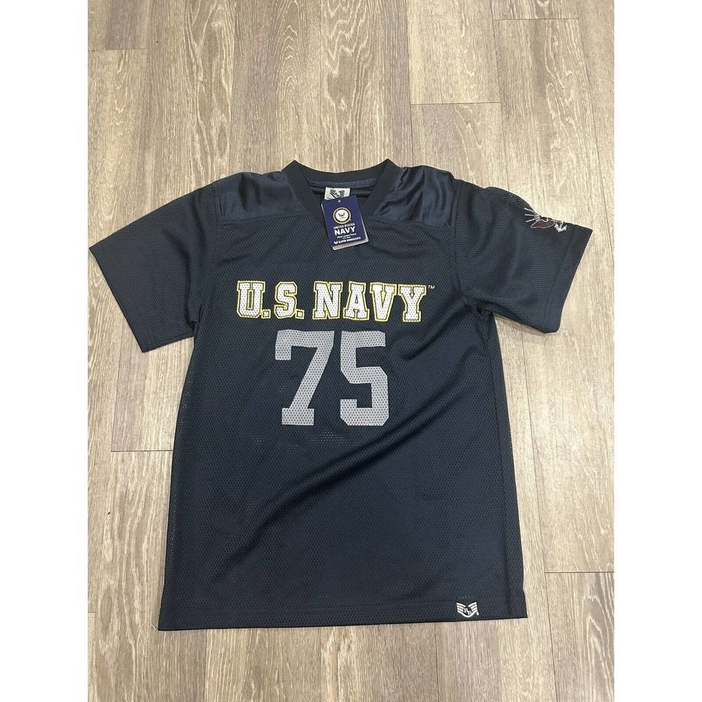 US Navy Shirt Men's M Jersey Navy Blue # 75 by Rapid Dominance